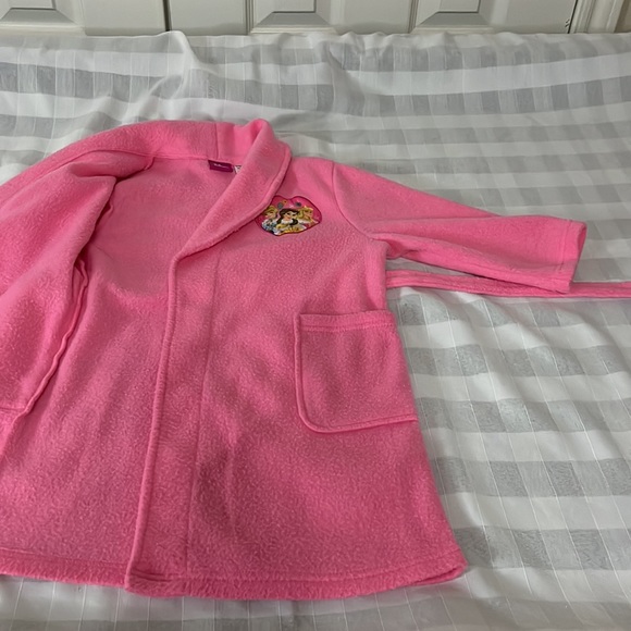 Disney Princess pink fleece robe - Picture 11 of 17